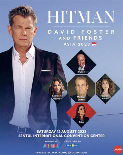 david foster newport manila|Hitman David Foster and Friends Asia Tour 2024.